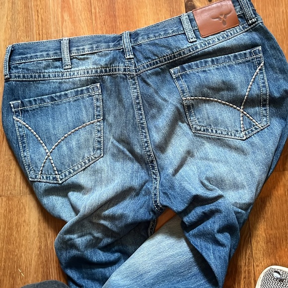 Wrangler- 20x Style 42 Vintage Boot Jeans- Sz. 38x36 - Picture 5 of 7